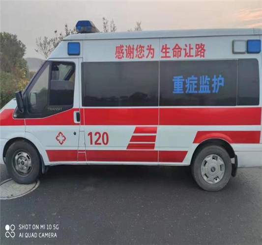 九合垸原种场救护车出租服务案例3